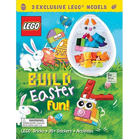 Pre-Owned Lego(r) Iconic: Build Easter Fun (Activity Book with Minifigure) Paperback