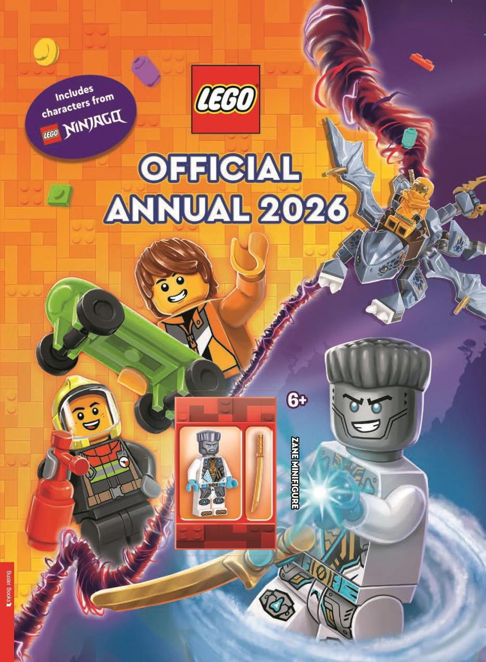 LEGO Books. Official Annual 2026 (with Zane LEGO NINJAGO min