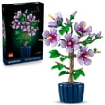 thumbnail image 1 of LEGO Botanicals Hibiscus Flower Building Set - Artificial Plant & Flower Building Blocks for Women & Men, Ages 18+ - Home, Office Decor Gift Idea - 10372, 1 of 9