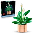 thumbnail image 1 of LEGO Botanicals Peace Lily Flower Building Set for Adults - DIY Bedroom, Book Shelf & Home Decor for Women & Men, Ages 18+ - Artificial Flowers Crafting Kit - Gift Idea for Birthdays - 11504, 1 of 8
