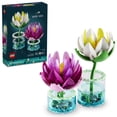 thumbnail image 1 of LEGO Botanicals Water Lilies - Building Toy for Girls & Boys, Ages 9+ - Artificial Flower Decor for Kids Bedrooms or a Bookshelf - Birthday or Housewarming Gift - 11511, 1 of 8