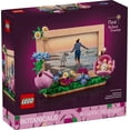 thumbnail image 1 of LEGO Botanicals Floral Picture Frame 310-Piece Flower Building Set with Daisy, Rose & Camellia, Decorative Photo Frame Display Gift for Kids Girls & Boys – 40916, 1 of 1