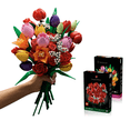 thumbnail interactive-video image 1 of LEGO Botanicals Red Roses & Tulips Bundle - Building Sets for Adults, Ages 18+ - Mother's Day Gifts - Artificial Flowers Home Office, Bedroom Decor - 10328 & 11501, 1 of 6
