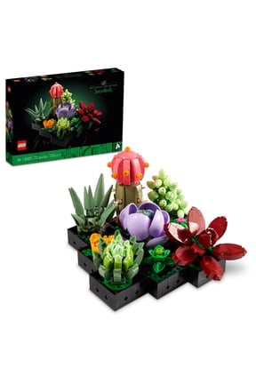 Icons Succulents, 5" Artificial Plant, Multicolor, Plastic, for Home Decor