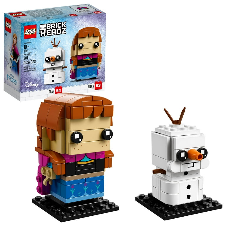 LEGO BrickHeadz Anna & Olaf 41618 Set (201 Pieces) Walmart.com