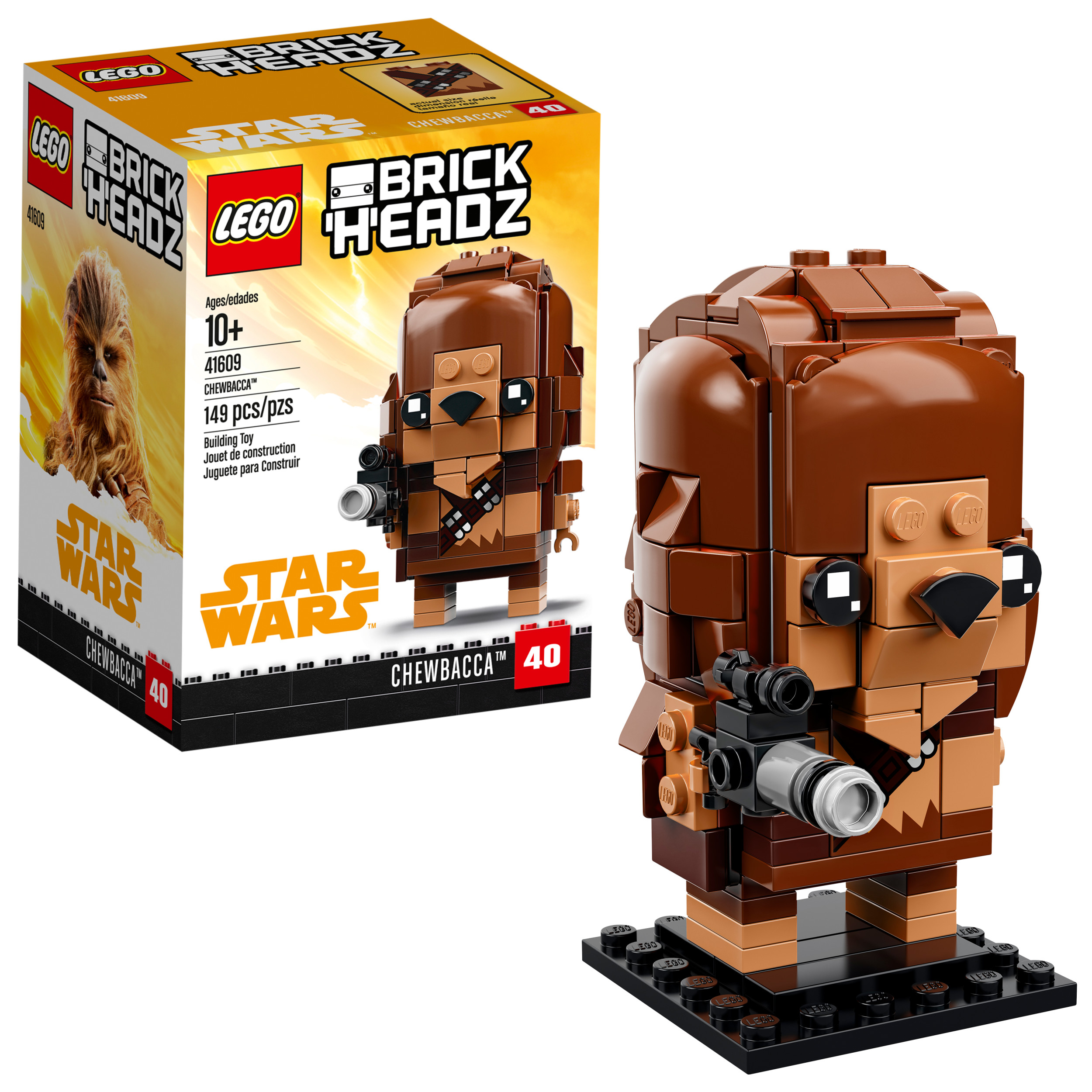 LEGO BrickHeadz Chewbacca 41609 - image 1 of 6