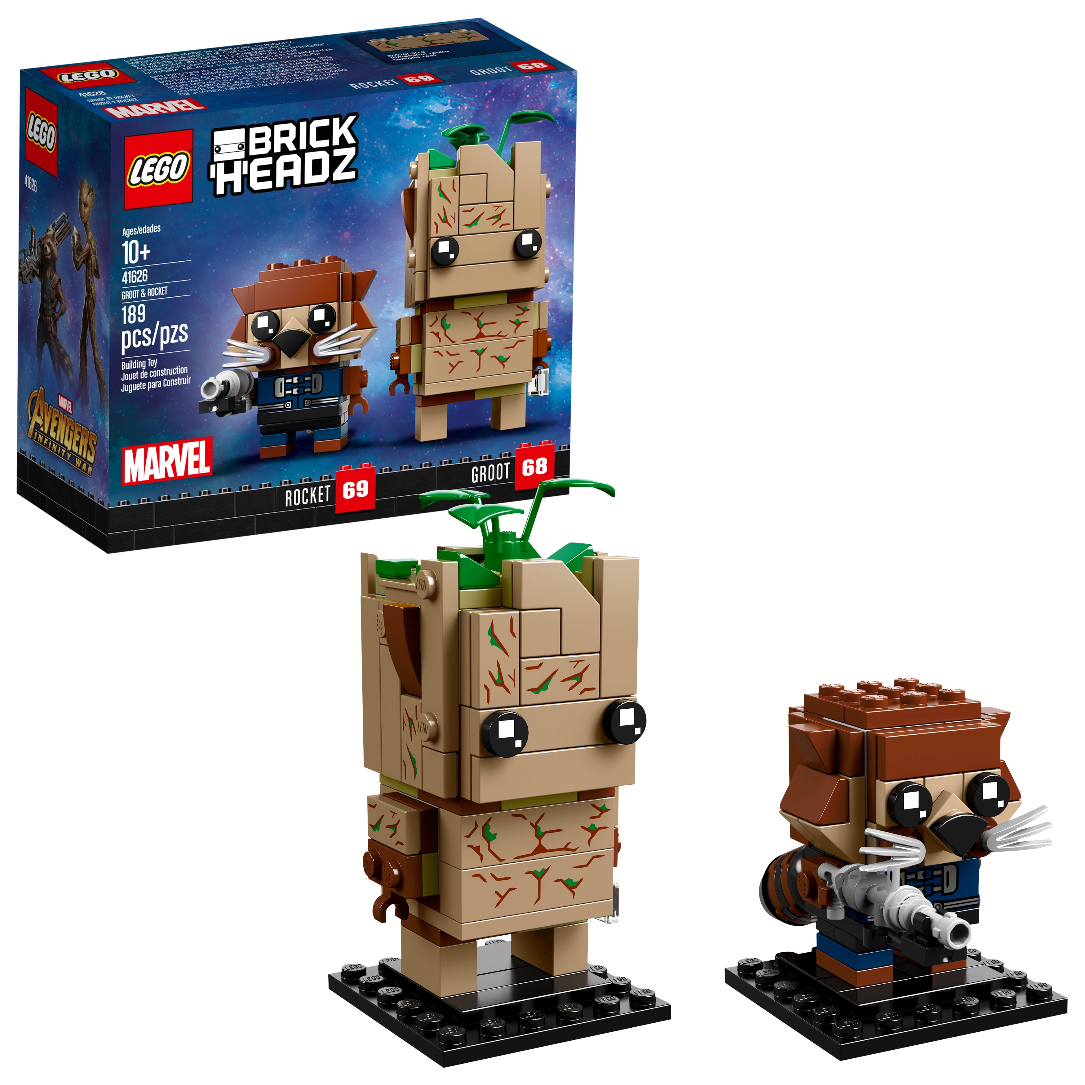 LEGO® sh836 Groot, Teen Groot - Dark Tan wit.. - ToyPro