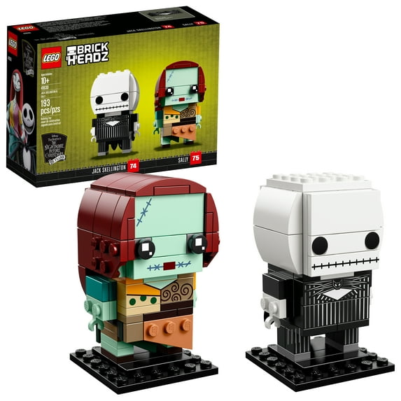 LEGO BrickHeadz Jack Skellington & Sally 41630 (193 Pieces)