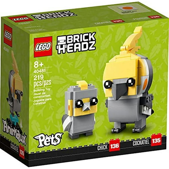 LEGO BrickHeadz Pets Cockatiel 40481