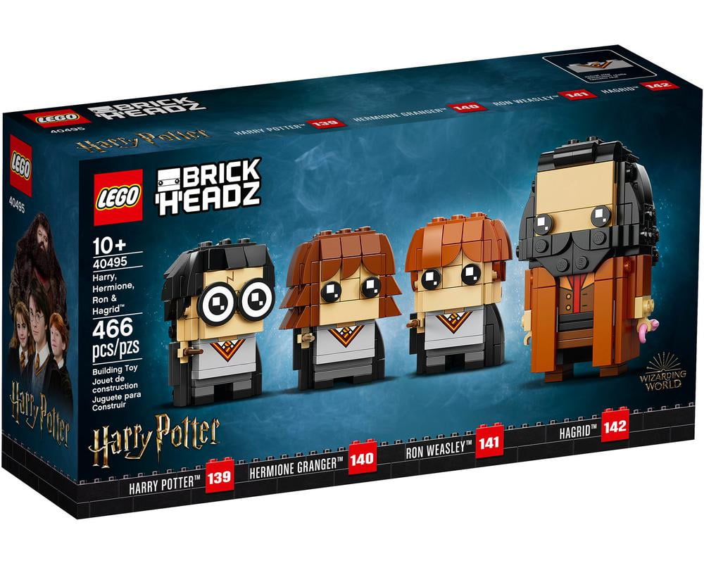 Lego Brick'H'eadz avec Harry Potter et Hedwige - Le Monde Imaginaire de  Stephaliyah