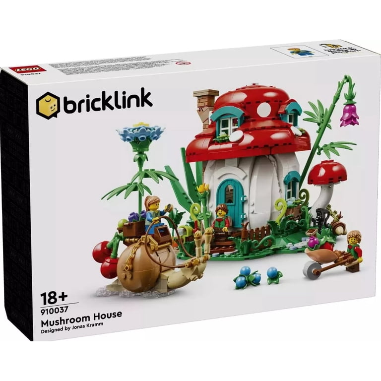 LEGO BrickLink Designer 2024 Mushroom House 910037 - Walmart.com