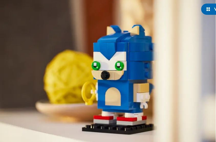 LEGO Brickheadz 40627 Sonic The Hedgehog 139pcs - Walmart.com