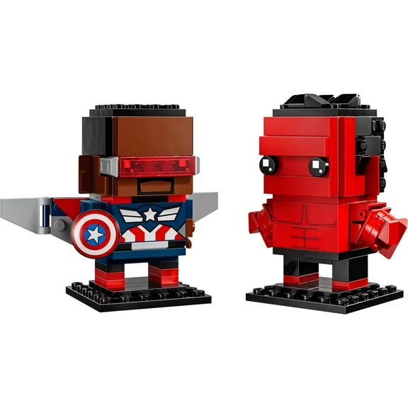 LEGO Brickheadz 40668 Marvel Captain America & Red Hulk Figures 202pcs