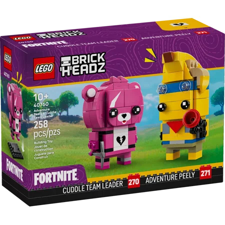 LEGO Brickheadz 40760 Adventure Peely & Cuddle Team Leader 258pcs