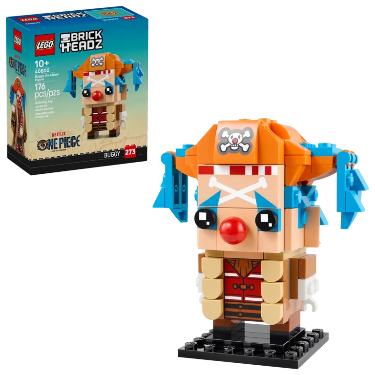 LEGO, Brickheadz 40800 Buggy the Clown Figure, 176 pcs