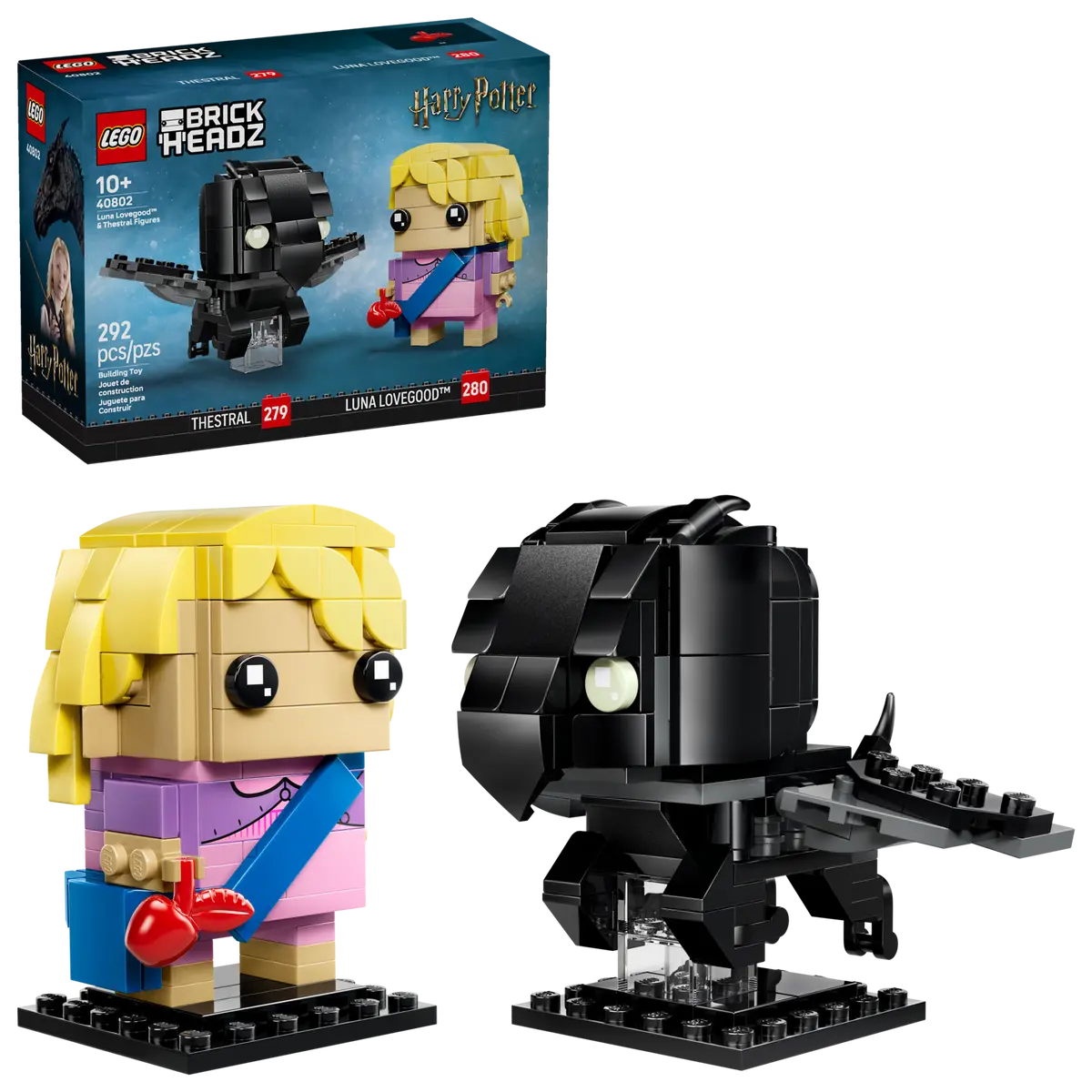 LEGO Brickheadz 40802 Harry Potter Wizarding World Thestral and Luna Lovegood