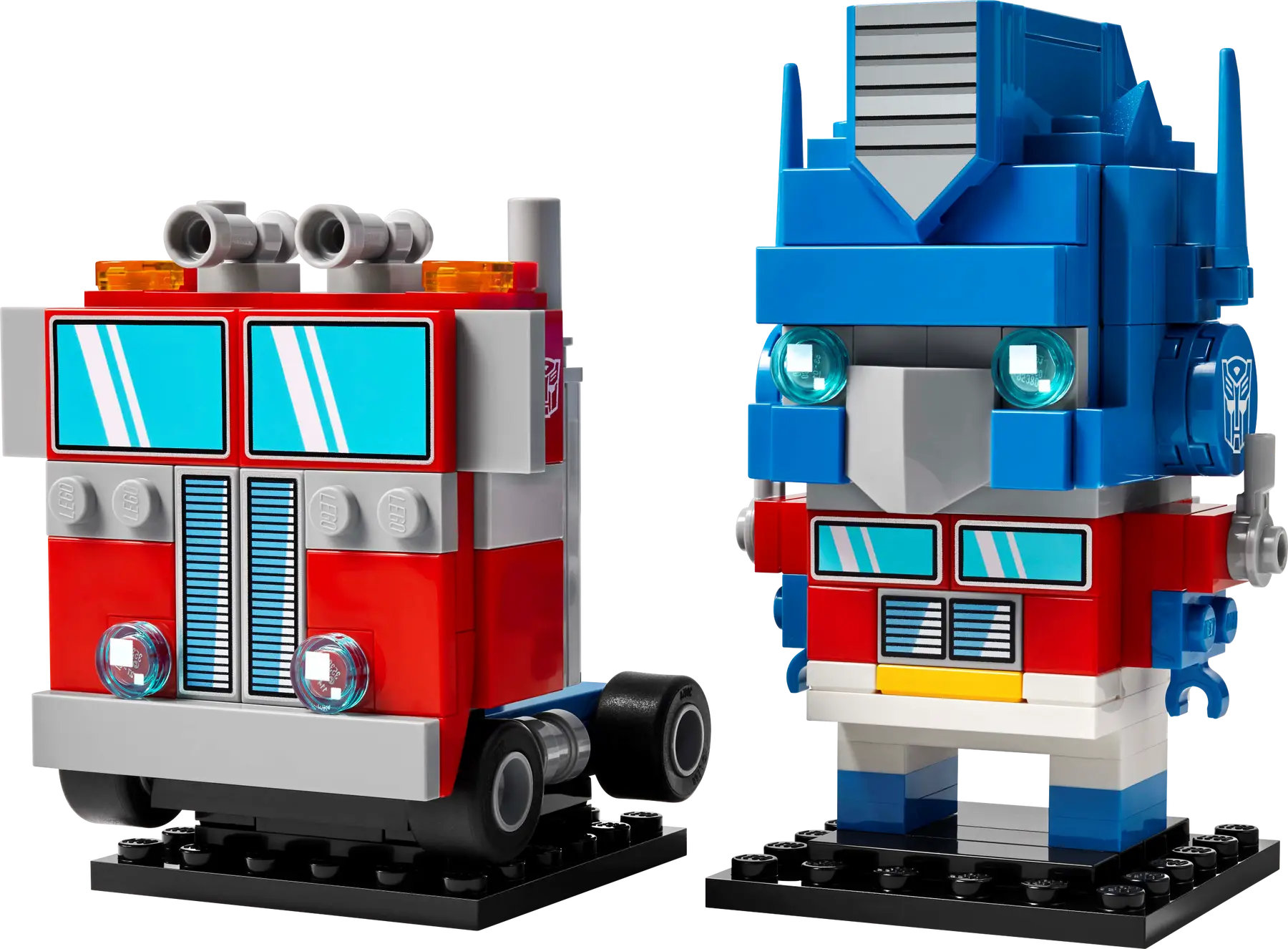 LEGO Brickheadz 40803 Transformers Optimus Prime Robot & Vehicle 237pcs