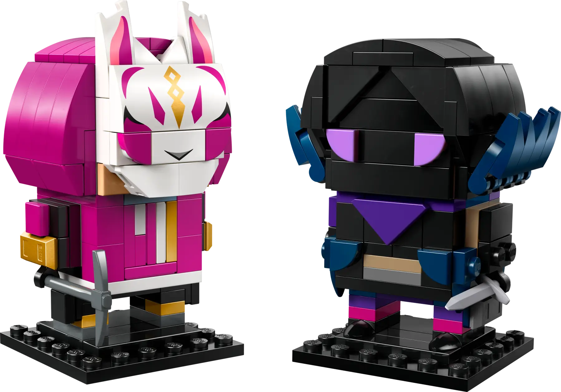 LEGO Brickheadz 40884 Fortnite Drift & Raven 280pcs - Walmart.com