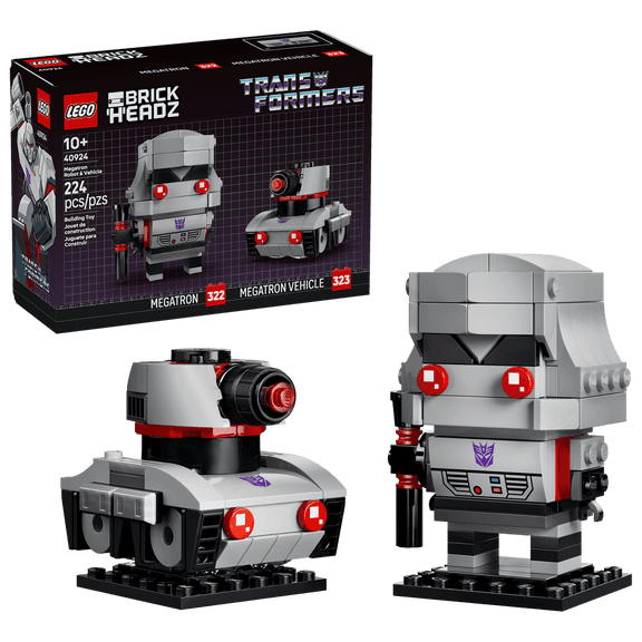 LEGO Brickheadz Megatron Robot & Vehicle 224pcs 40924