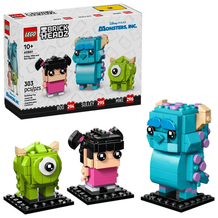 LEGO Brickheadz Monsters, Inc. Boo Sulley Mike 303pcs 40861