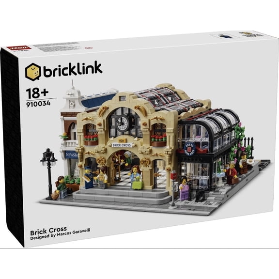 LEGO Bricklink Designer Program Brick Cross Station (910034) Sealed Limited Edition Retired Set
