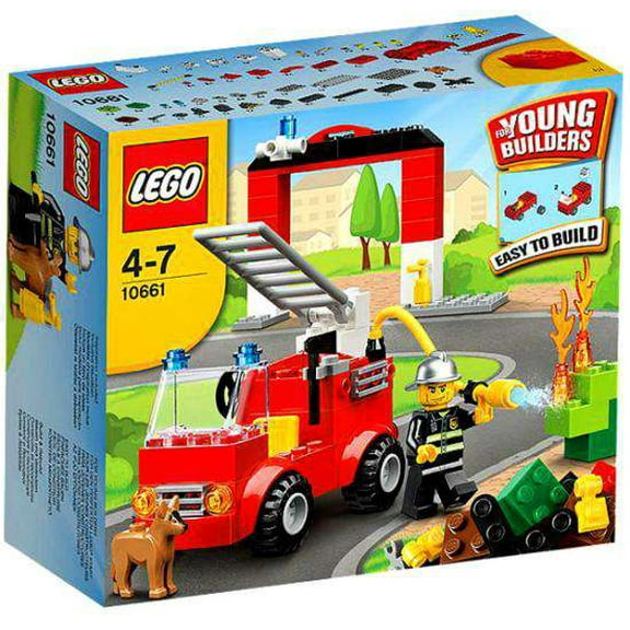 Pre-Owned LEGO Young Builders Fire Station Set #10661