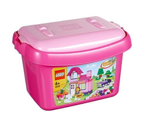forholdet opladning kolbe LEGO Bricks and More Pink Brick Box 4625 - Walmart.com