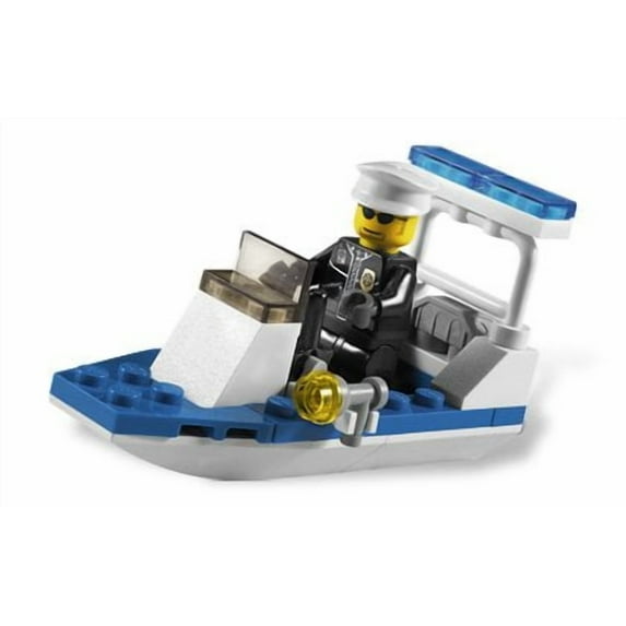 LEGO City Set Exclusive #30002 Police Boat Bagged