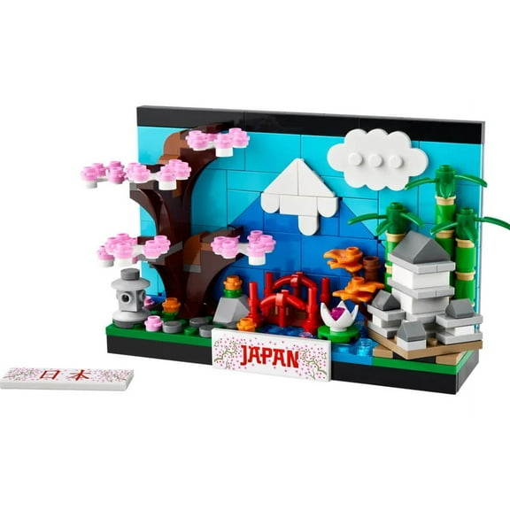 LEGO CREATOR 40713 Japan Postcard for Age 9+, 8.1 oz, 262 Piece