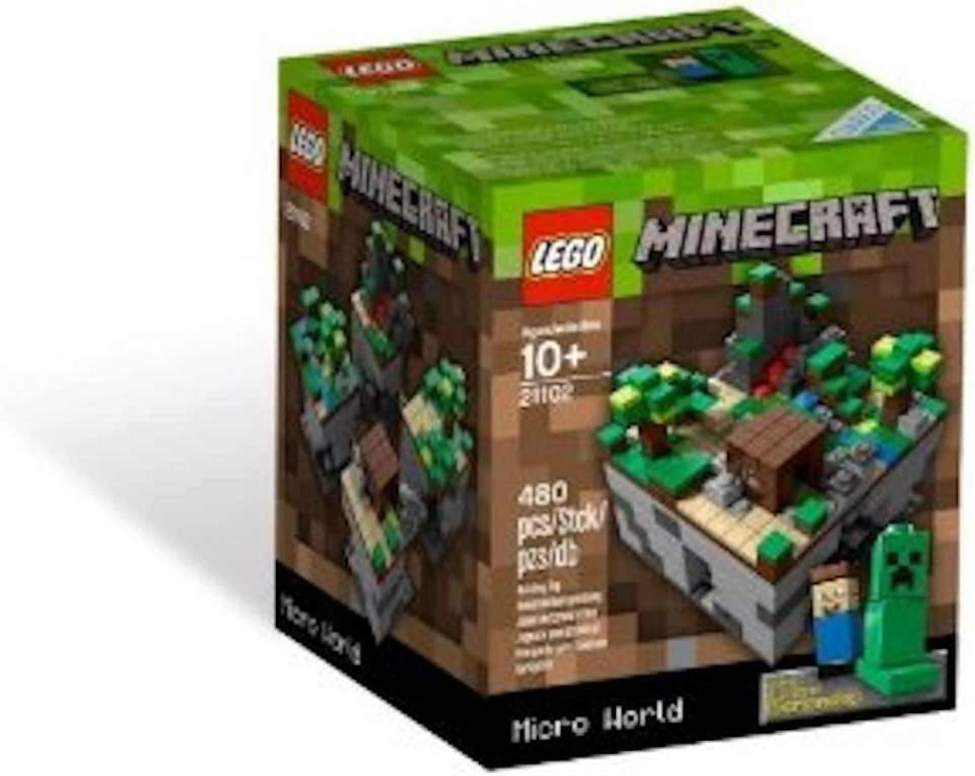 LEGO CUUSOO MINECRAFT Micro World - The Forest, Ages 10+, Multicolor, 480 Pcs