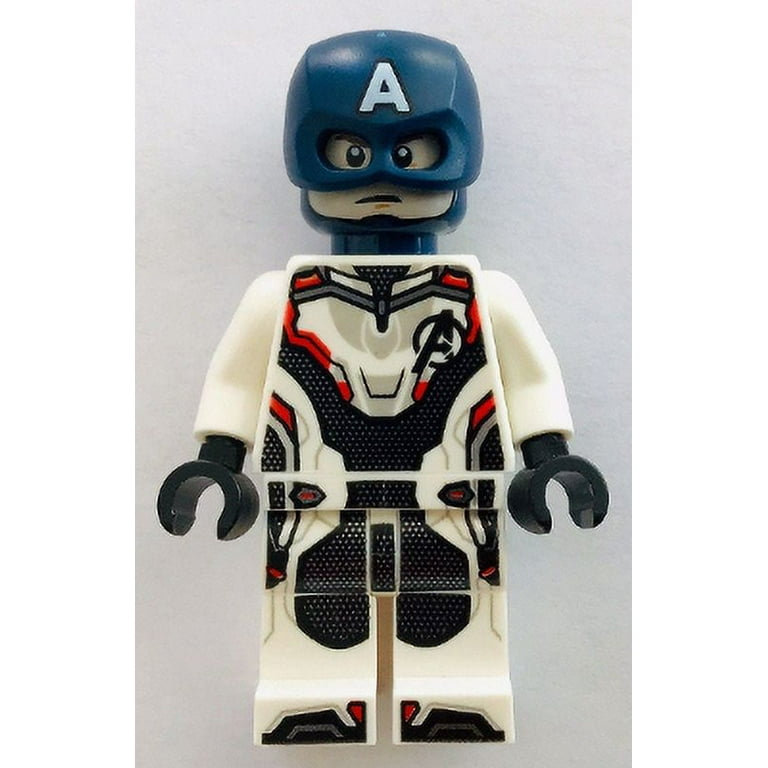 LEGO Captain America - White Jumpsuit, Helmet MINIFIGURE