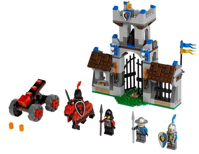 LEGO® Castle The Gatehouse Raid with Minifigures Dragon & King's Knights | 70402 - image 1 of 2