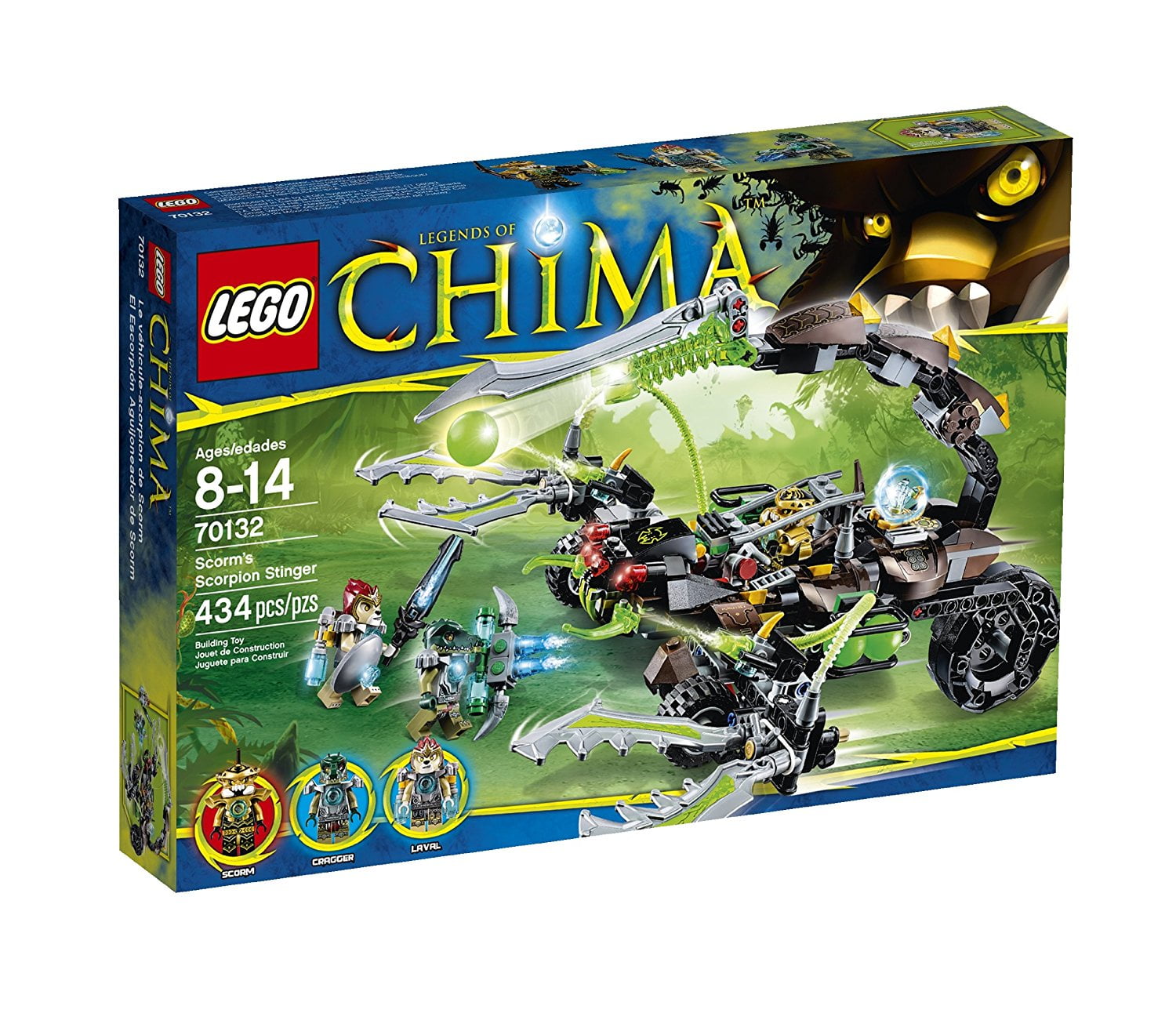 LEGO Chima 70132 Scorm's Scorpion Stinger - Walmart.com