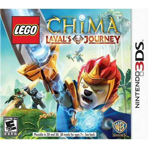 LEGO Legends of Chima: Laval's Journey w/ Crawley Minifigure - Nintendo 3DS