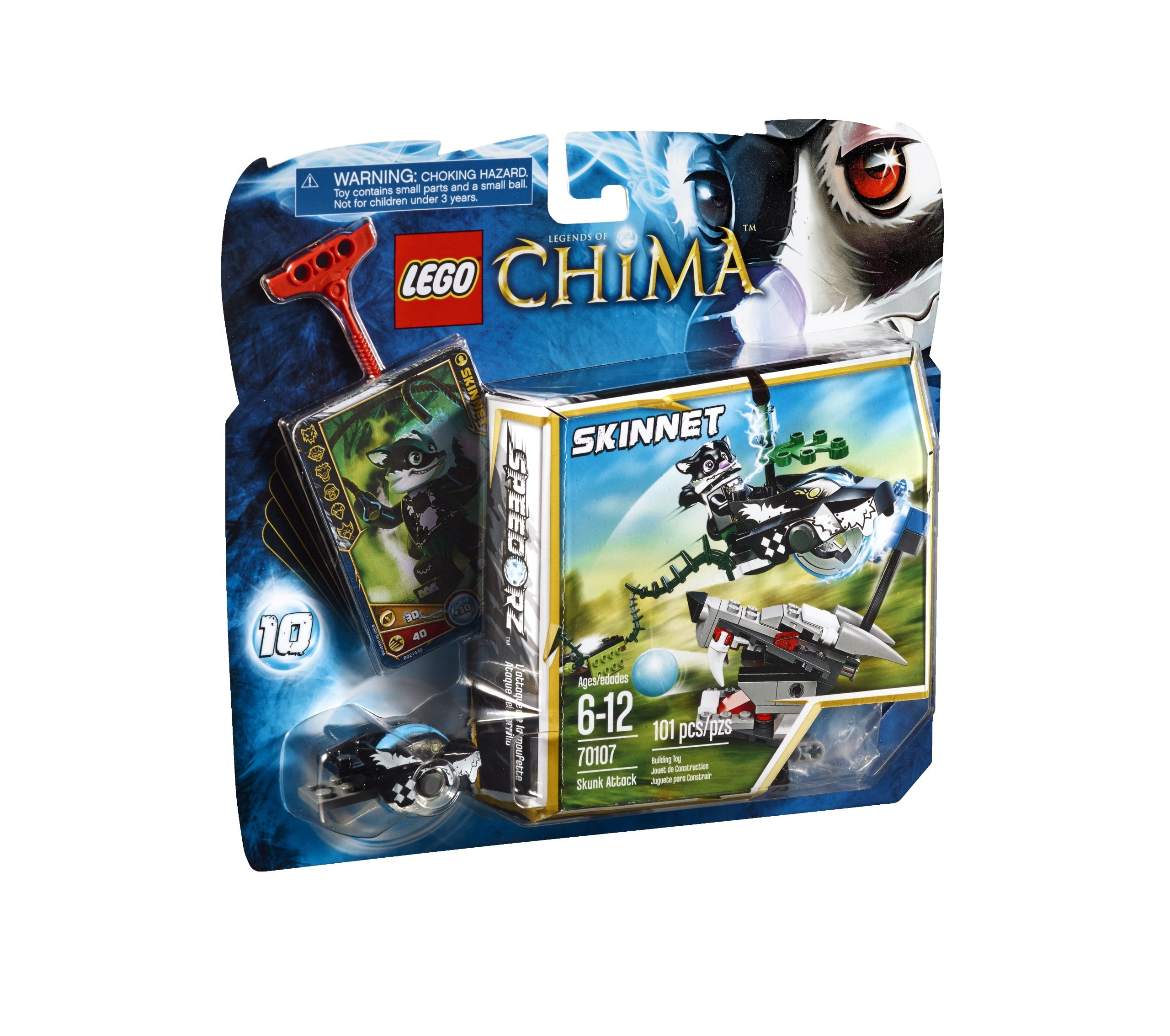 Legends of Chima Skunk Attack Set LEGO 70107 - Walmart.com