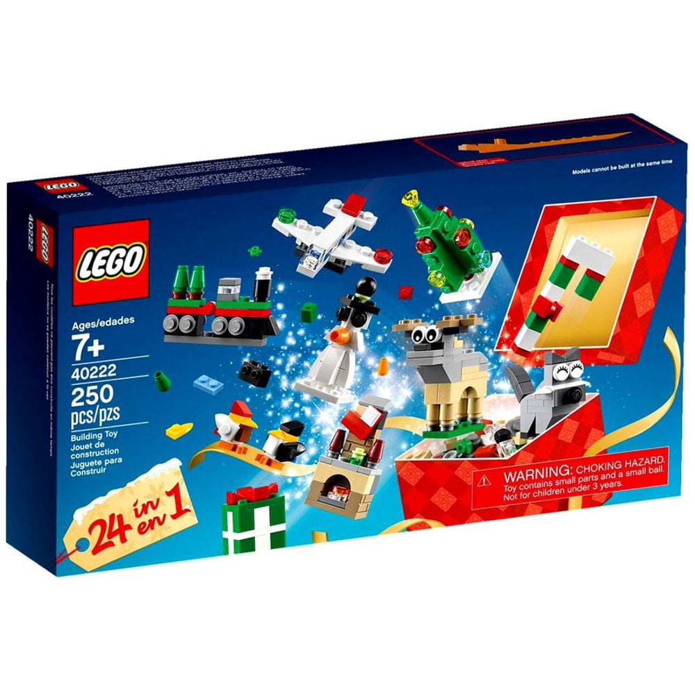 LEGO Christmas Build Up 24 in 1 Set 250 Piece Building Set 40222