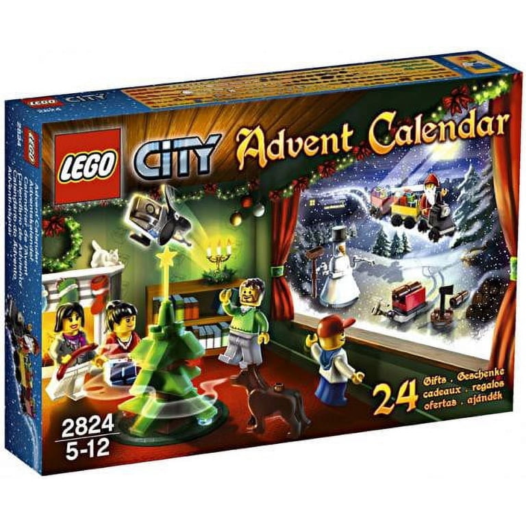 LEGO City 2010 Christmas Holiday Countdown Advent Calendar Set for
