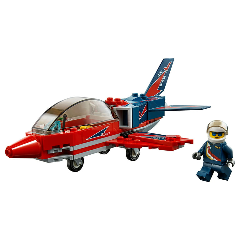 LEGO City Airshow Jet 60177 Building Set (87 Pieces)