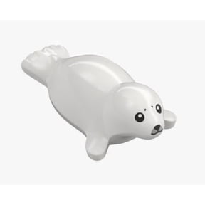 LEGO City Animal: Baby Seal (Very Small - Less Than 1 inch Long)