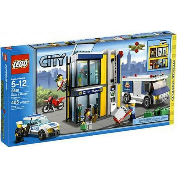 LEGO City Bank & Money Transfer Exclusive Set #3661