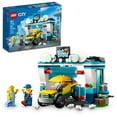thumbnail image 1 of LEGO City Car Wash 60362 Building Toy Set, Fun Gift Idea for Kids ages 6+, Features Spinnable Washer Brushes and Includes an Automobile and 2 Minifigures, 1 of 9