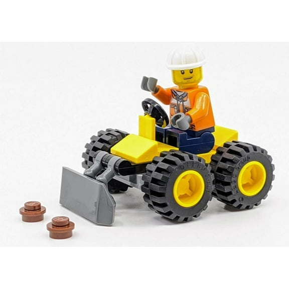 LEGO City: Construction Worker and Bulldozer