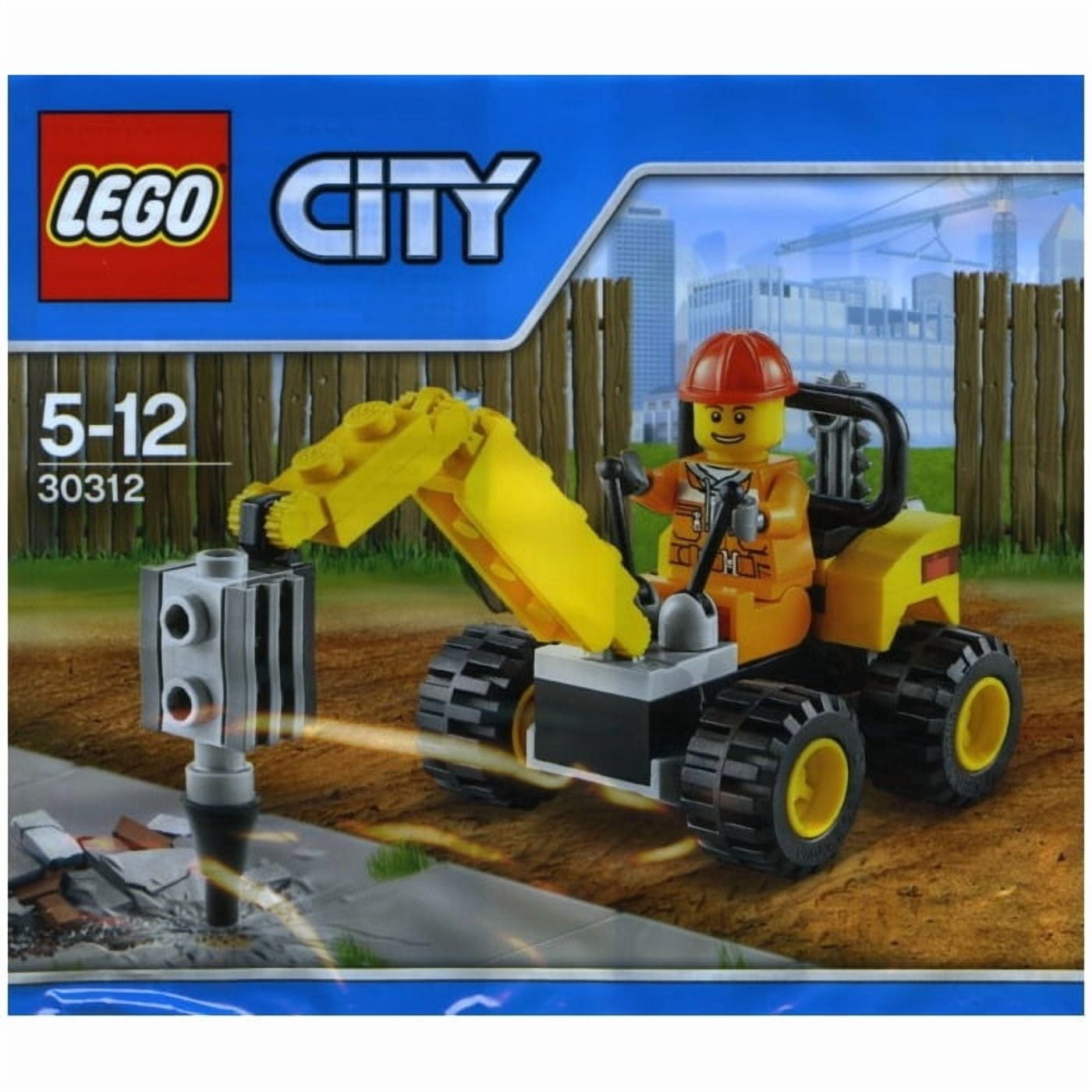 こーてる LEGO, Demolition Driller 40 Piece Building Set, 30312, 40 Pieces