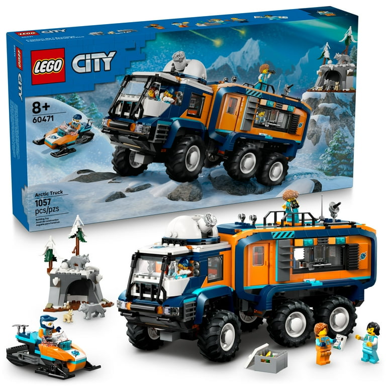 LEGO City Arctic Explorer Science Lab Truck Building Toy - STEM