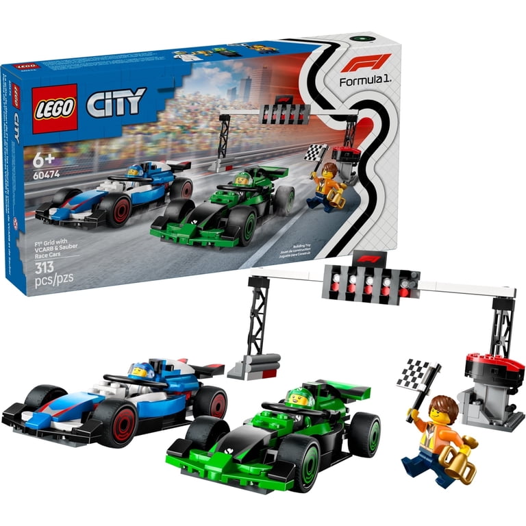 ブラック38 LEGO City F1 Grid with VCARB & Sauber Race Cars 60474 - Walmart.com
