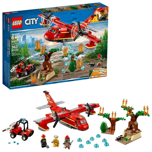 LEGO City Fire Plane 60217 Rescue Plane Building Set