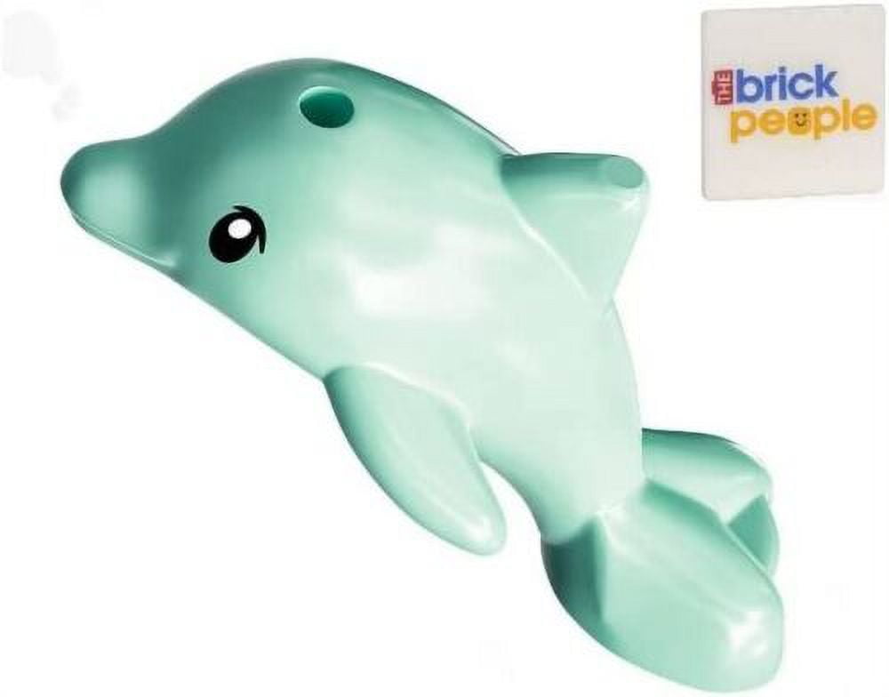 LEGO City Friends: Baby Dolphin Minifigure Aqua (very small, less than ...