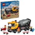 thumbnail image 1 of LEGO City Cement Mixer Truck Building Toy for Boys & Girls, Ages 7+ - Pretend Play Construction Toy W/ Rotating Drum & 3 Worker Minifigures - Gift Idea for Birthdays - 60478, 1 of 8