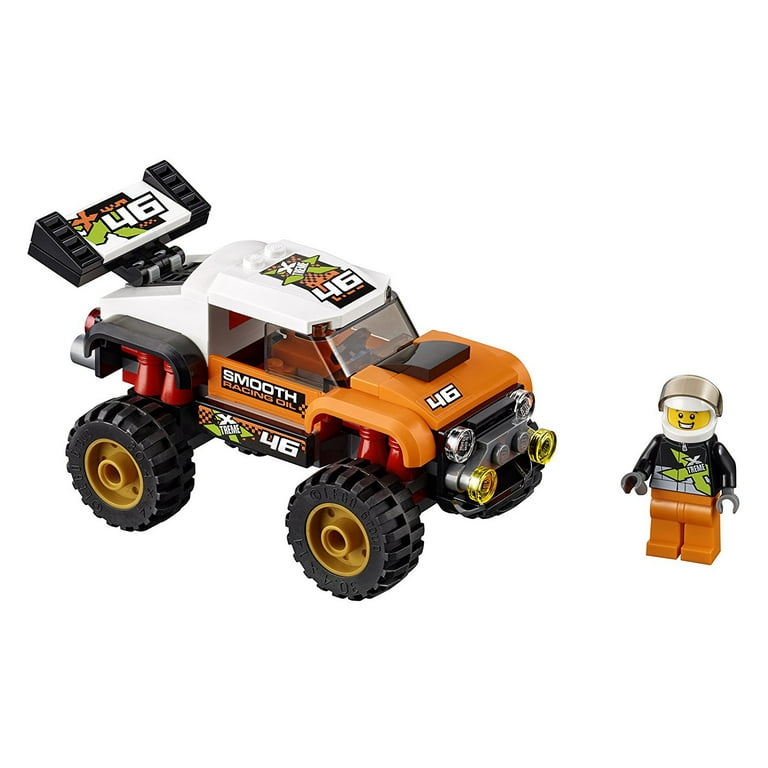 LEGO City Great Vehicles Orange Big Tire Stunt Set Kit | 60146 - Walmart.com