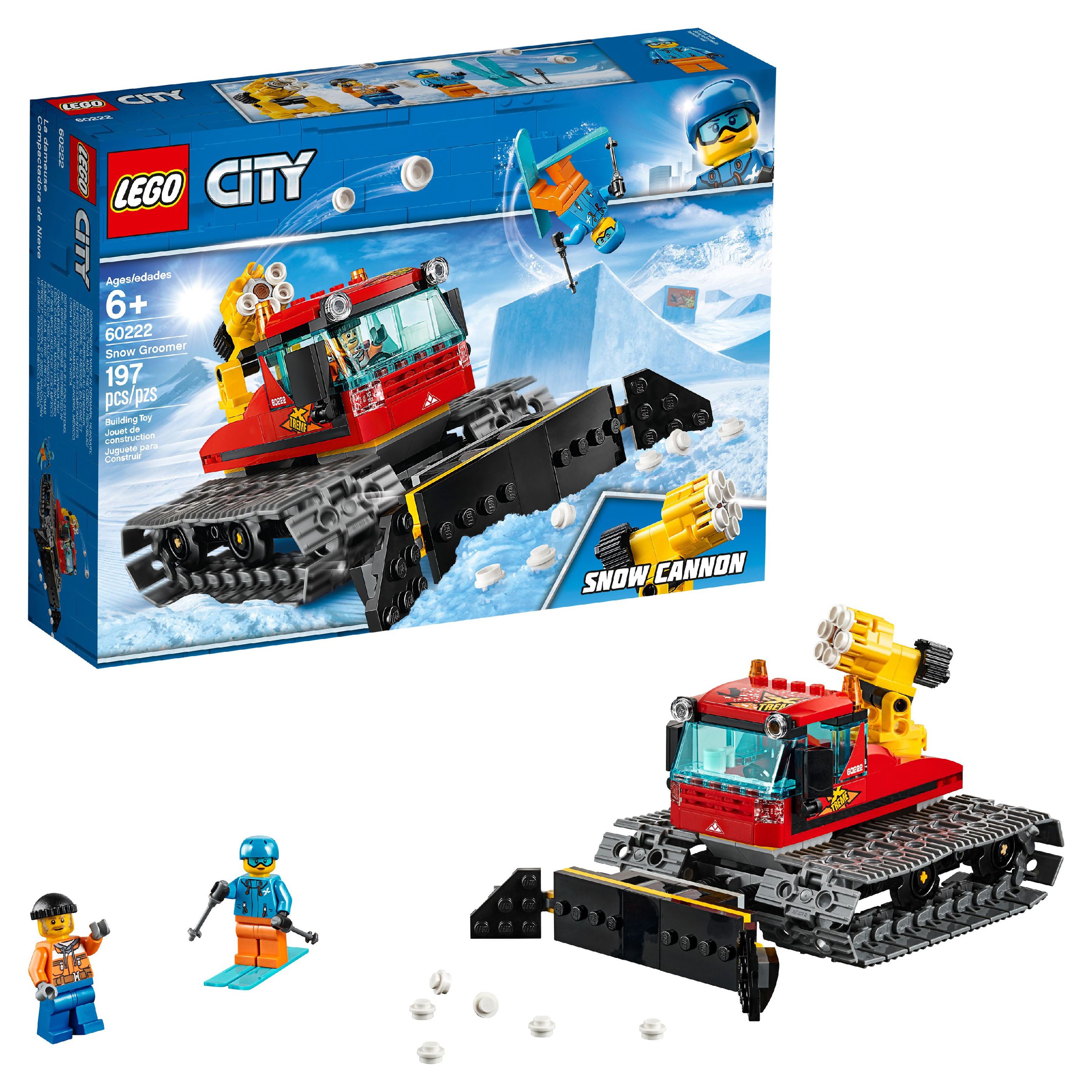 LEGO City Great Vehicles Snow Groomer 60222 - image 1 of 8